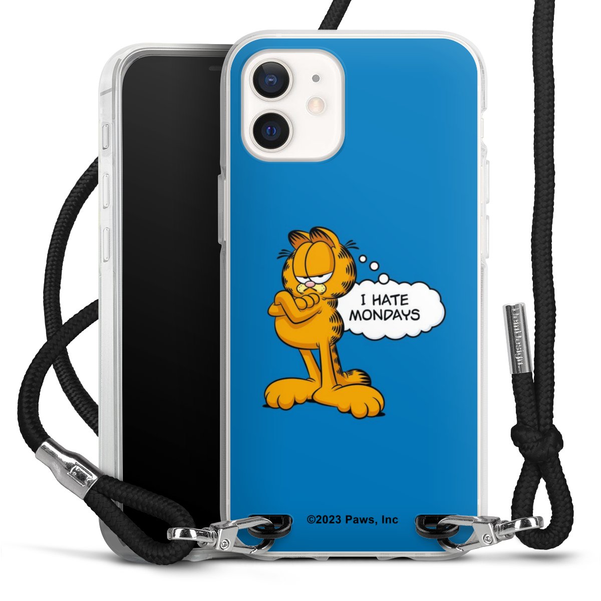 Garfield Je déteste les lundis Bleu