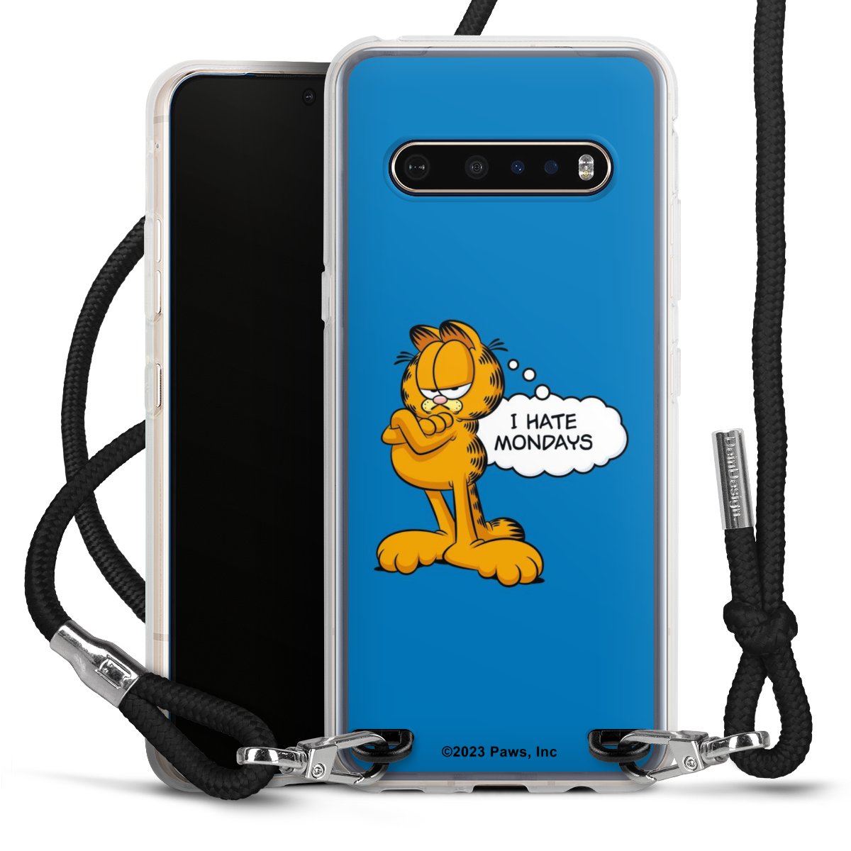 Garfield Ik haat maandagen blauw