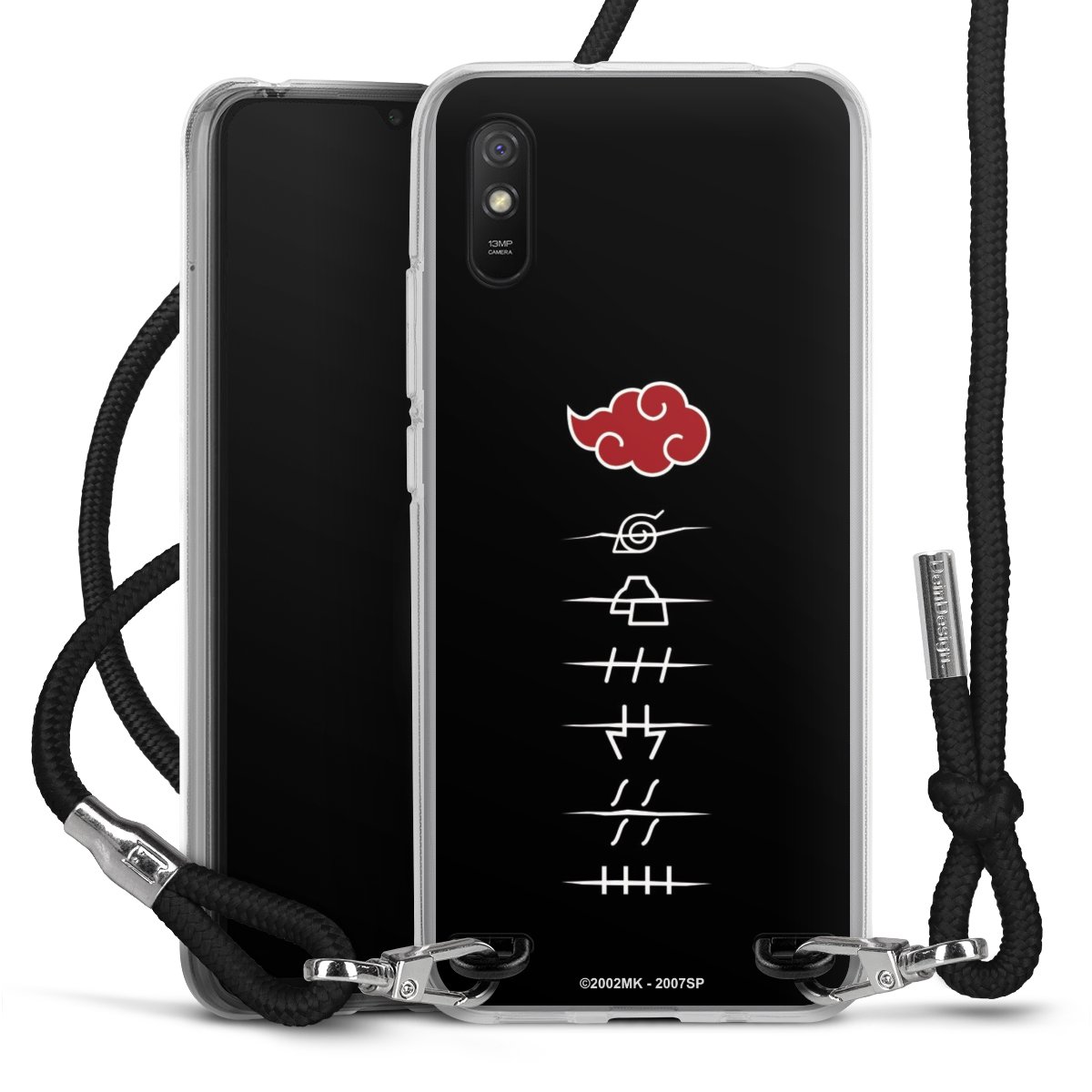 Symboles des membres de l'Akatsuki noirs