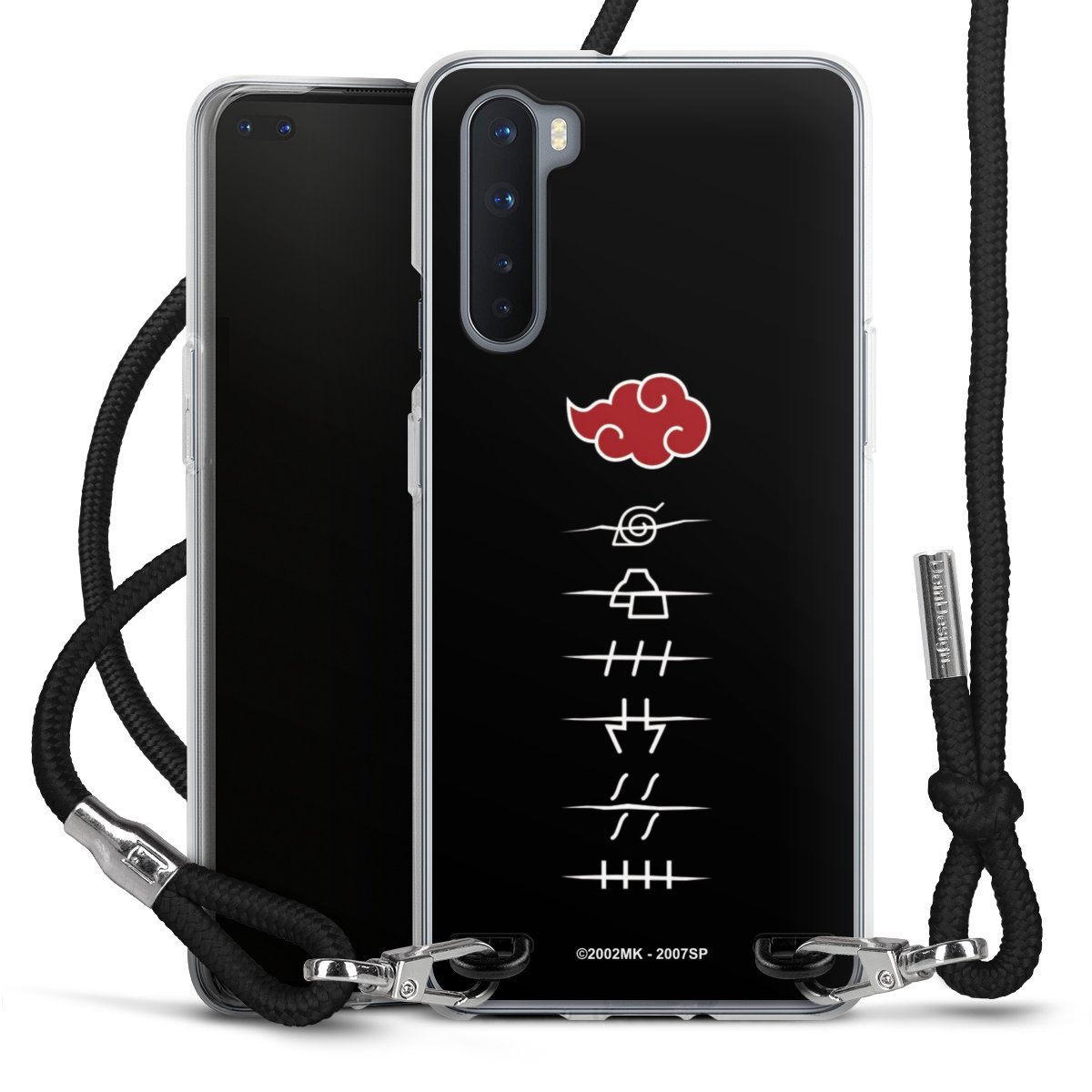 Symboles des membres de l'Akatsuki noirs