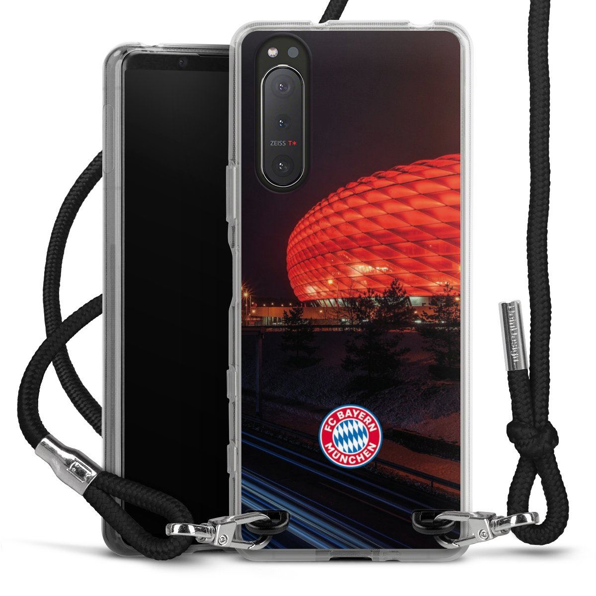 Allianz Arena bei Nacht FCB