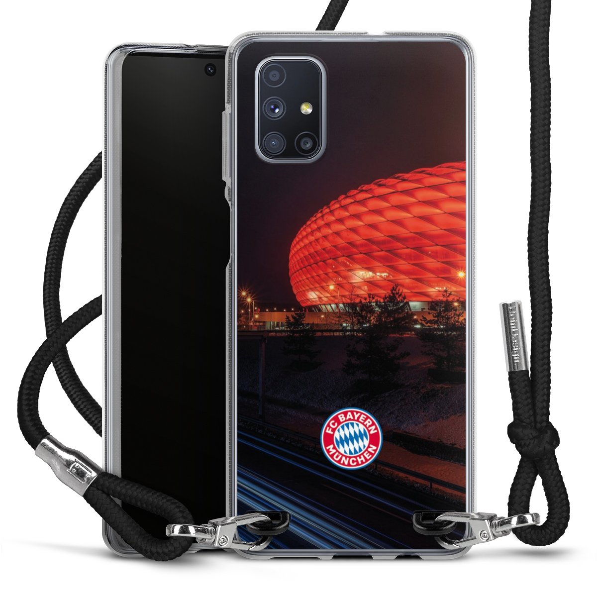 Allianz Arena bei Nacht FCB