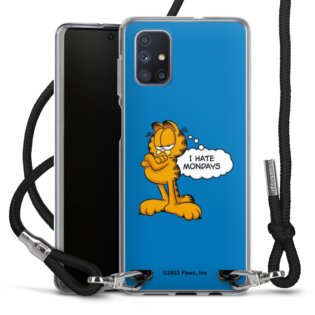 Garfield Ik haat maandagen blauw