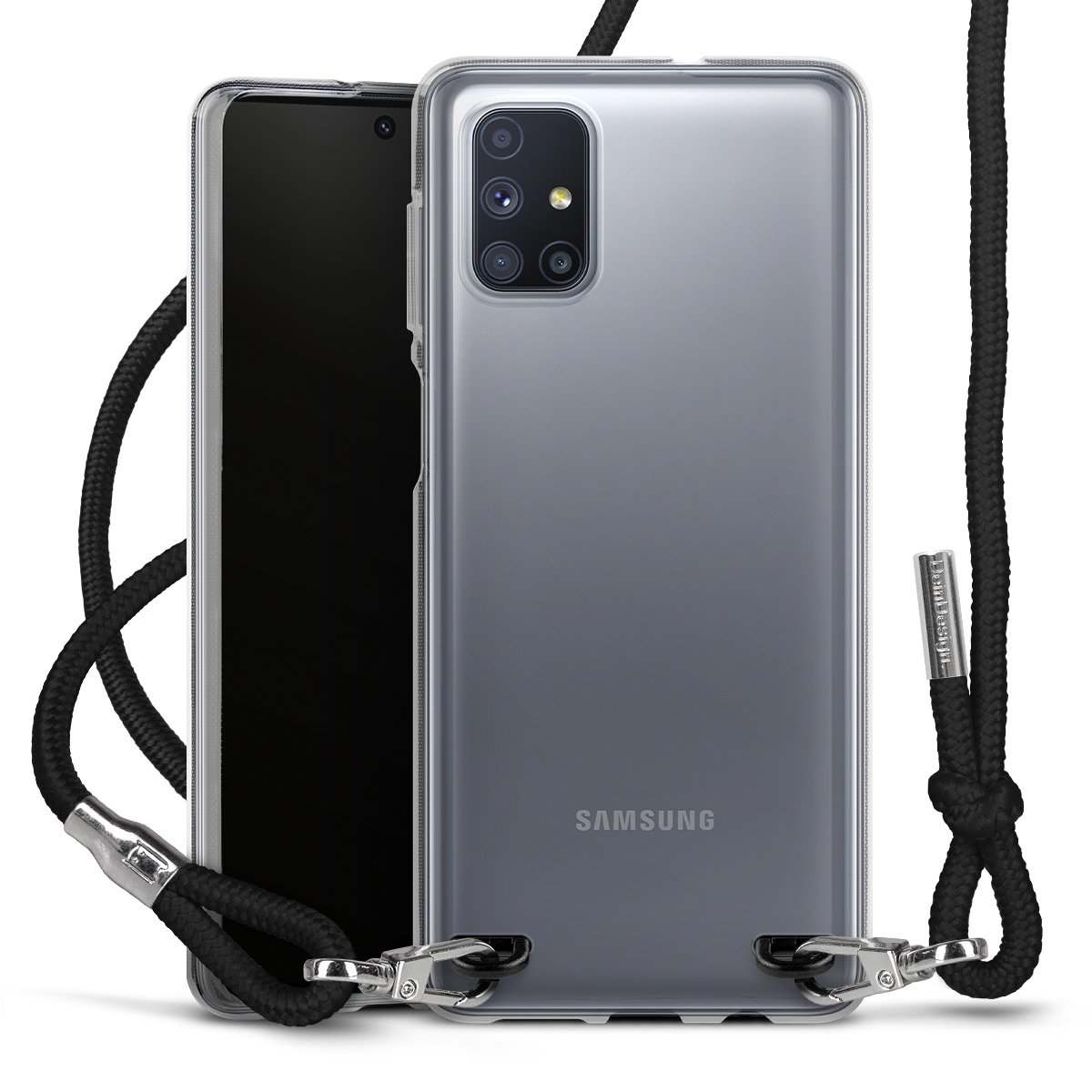 New Carry Case Transparent voor Samsung Galaxy M51