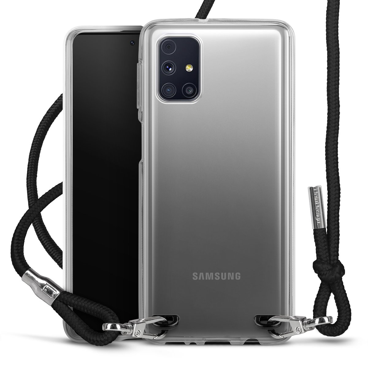 New Carry Case Transparent voor Samsung Galaxy M31s