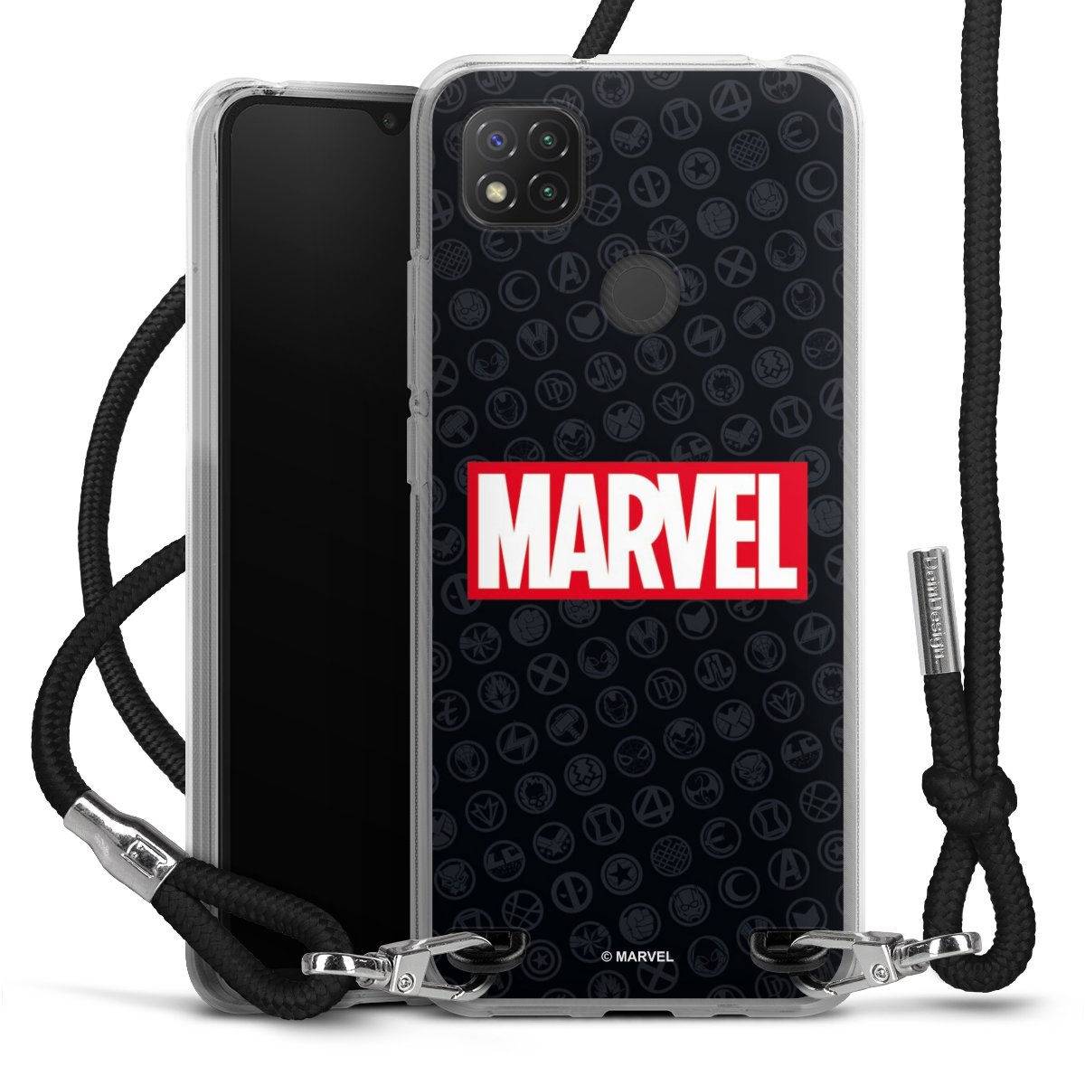 Marvel Logo Zwart Rood
