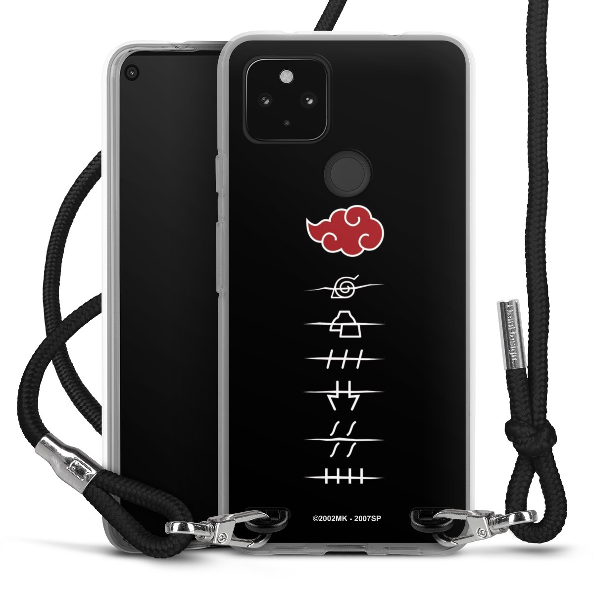Symboles des membres de l'Akatsuki noirs