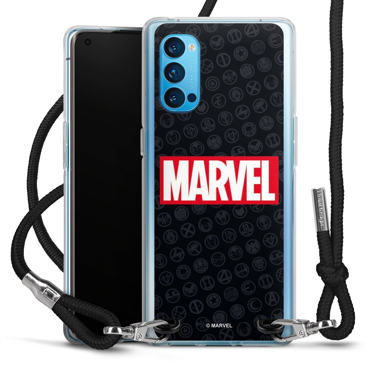 Marvel Logo Zwart Rood