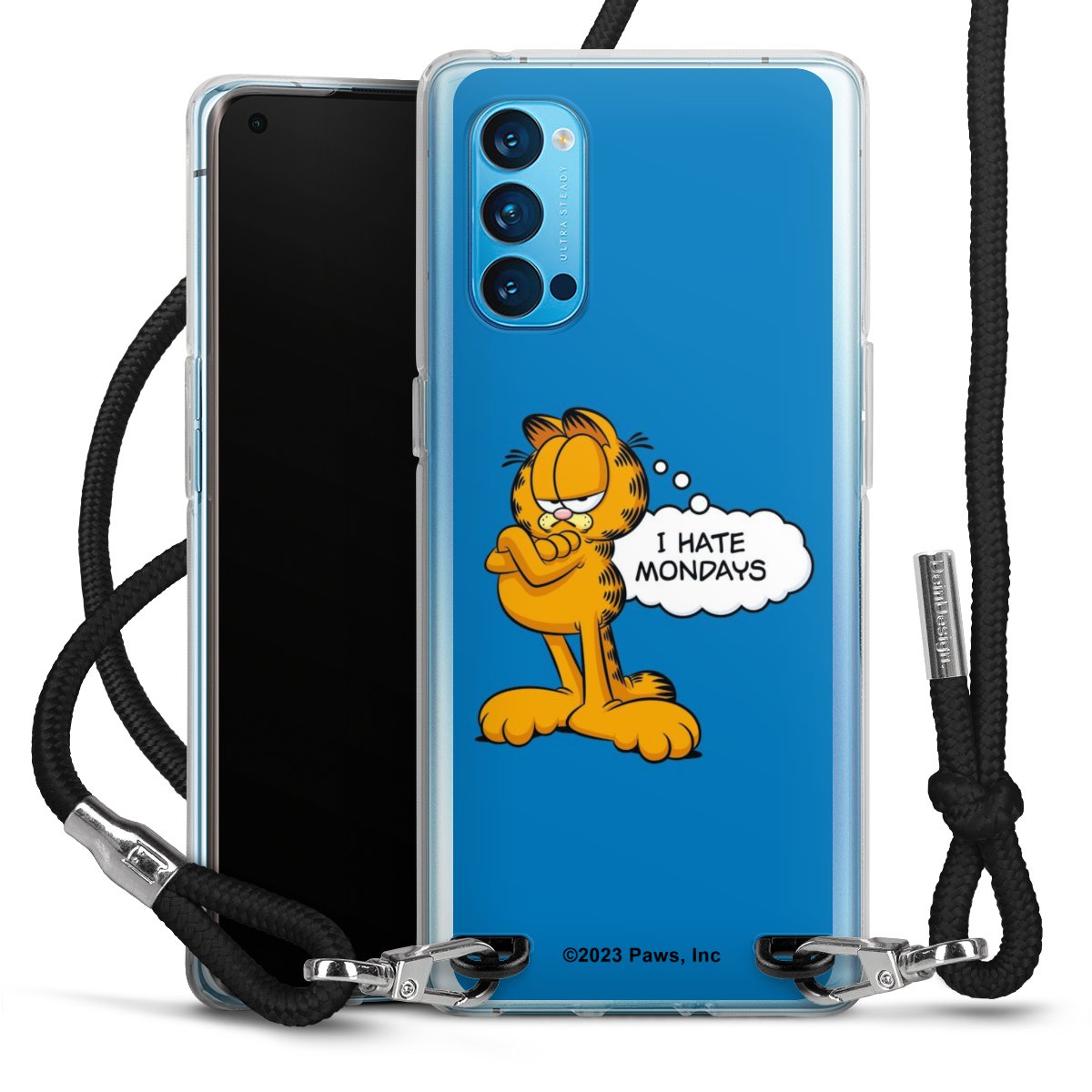Garfield Je déteste les lundis Bleu