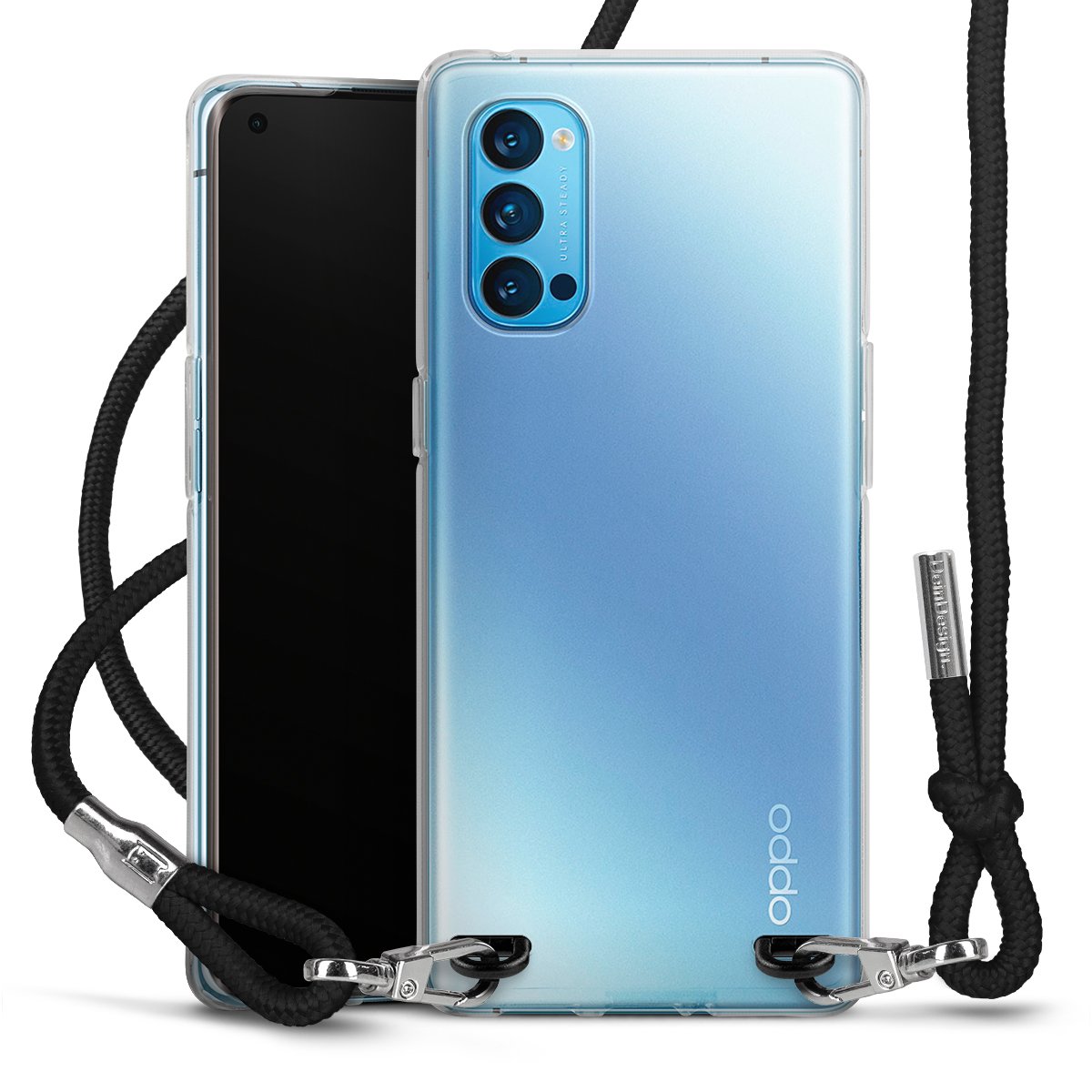 New Carry Case Transparent voor Oppo Reno4 Pro 5G