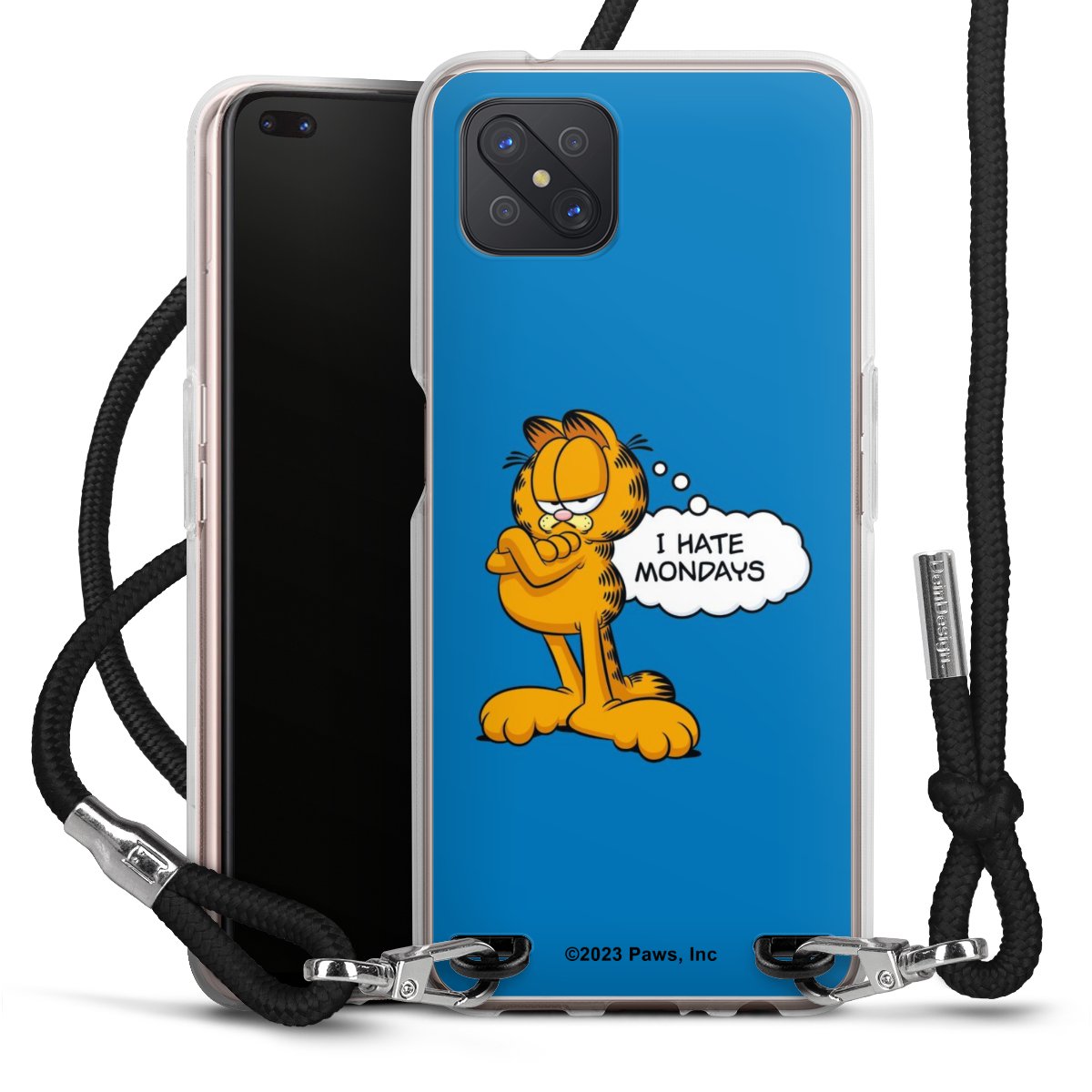 Garfield Je déteste les lundis Bleu