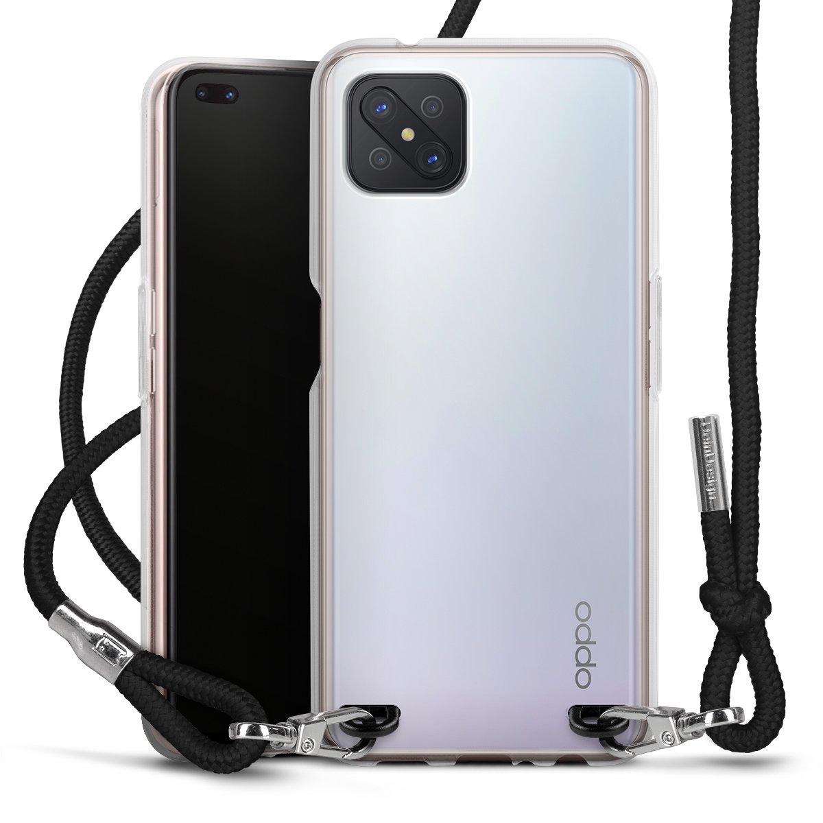 New Carry Case Transparent per Oppo Reno4 Z 5G