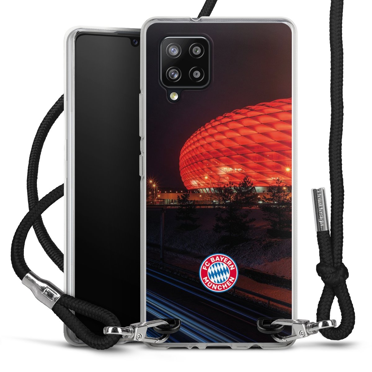 Allianz Arena bei Nacht FCB