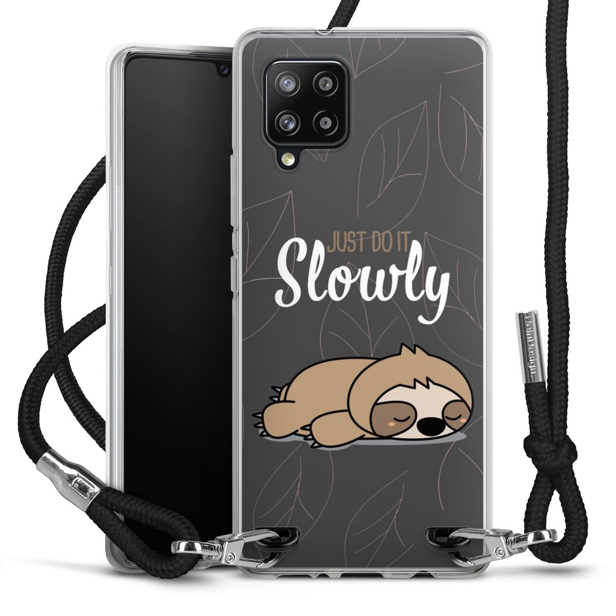 Just Do It Slowly Sloth Grey
