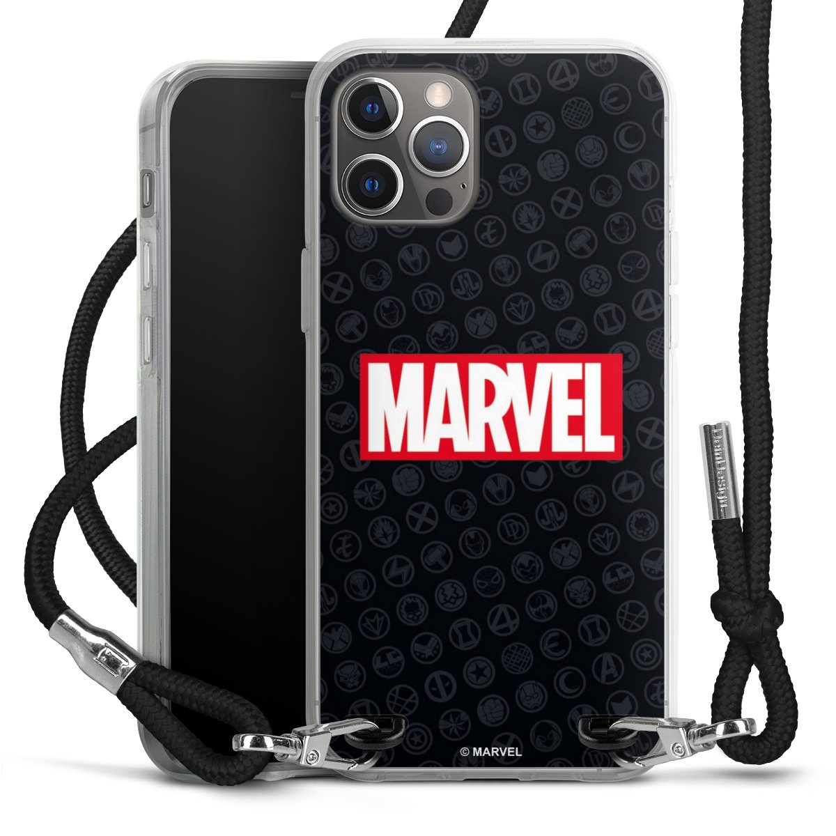 Marvel Logo Black Red 