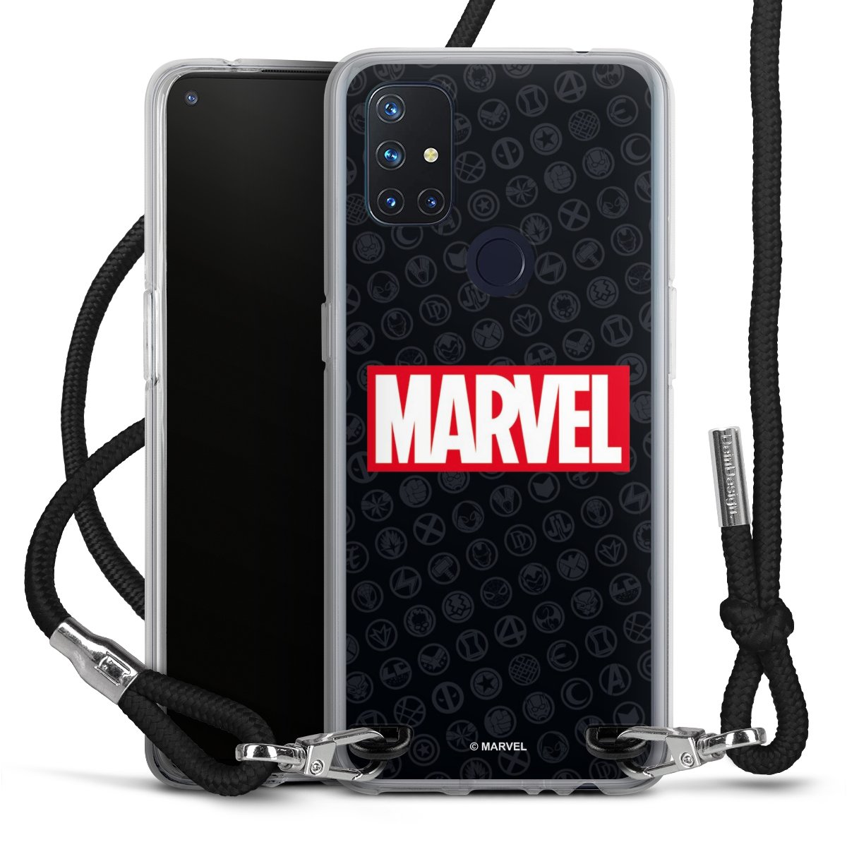 Marvel Logo Black Red 