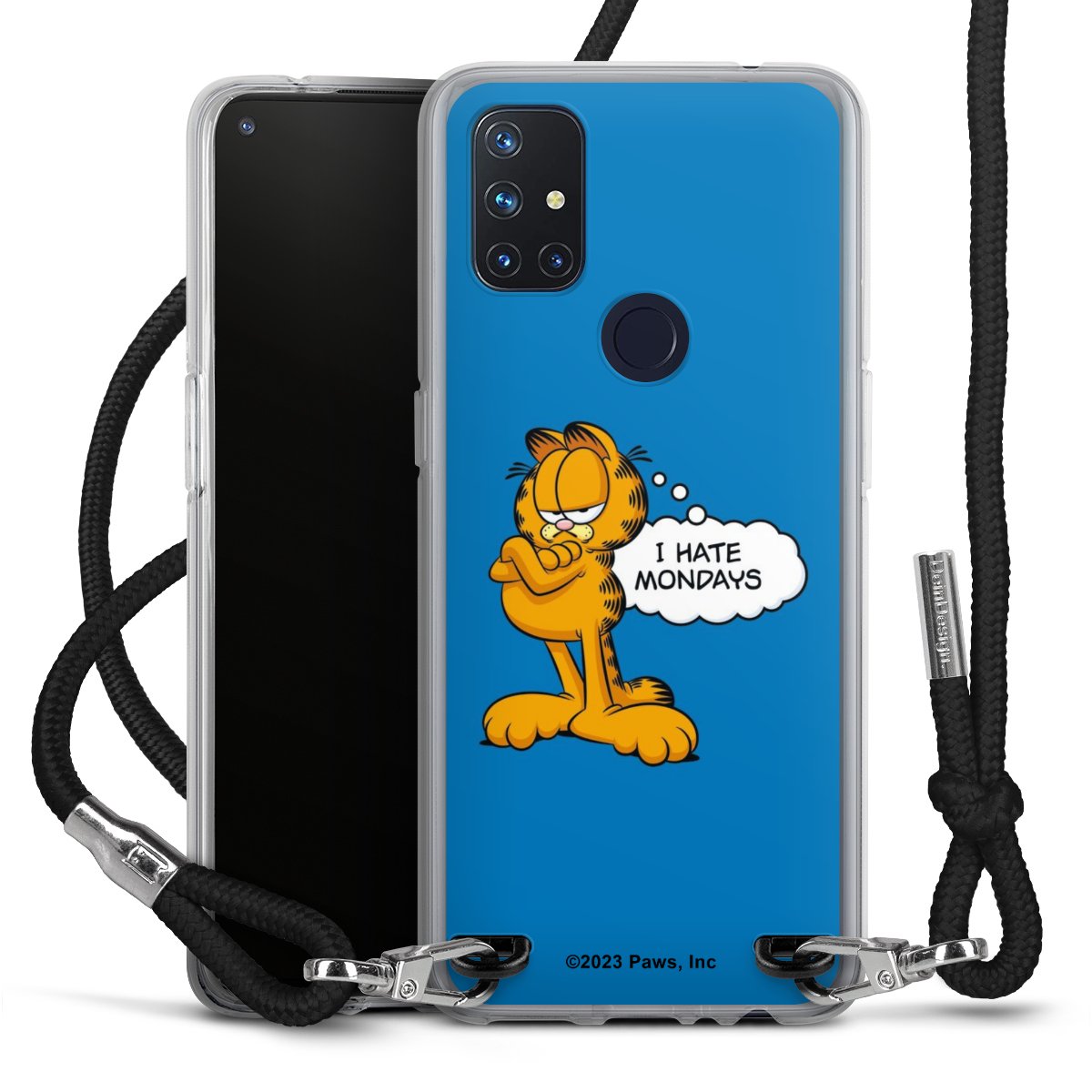 Garfield Je déteste les lundis Bleu