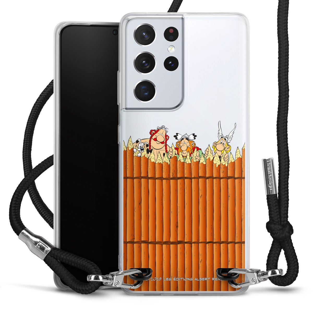 Gaulois Derrière Palissade Transparent