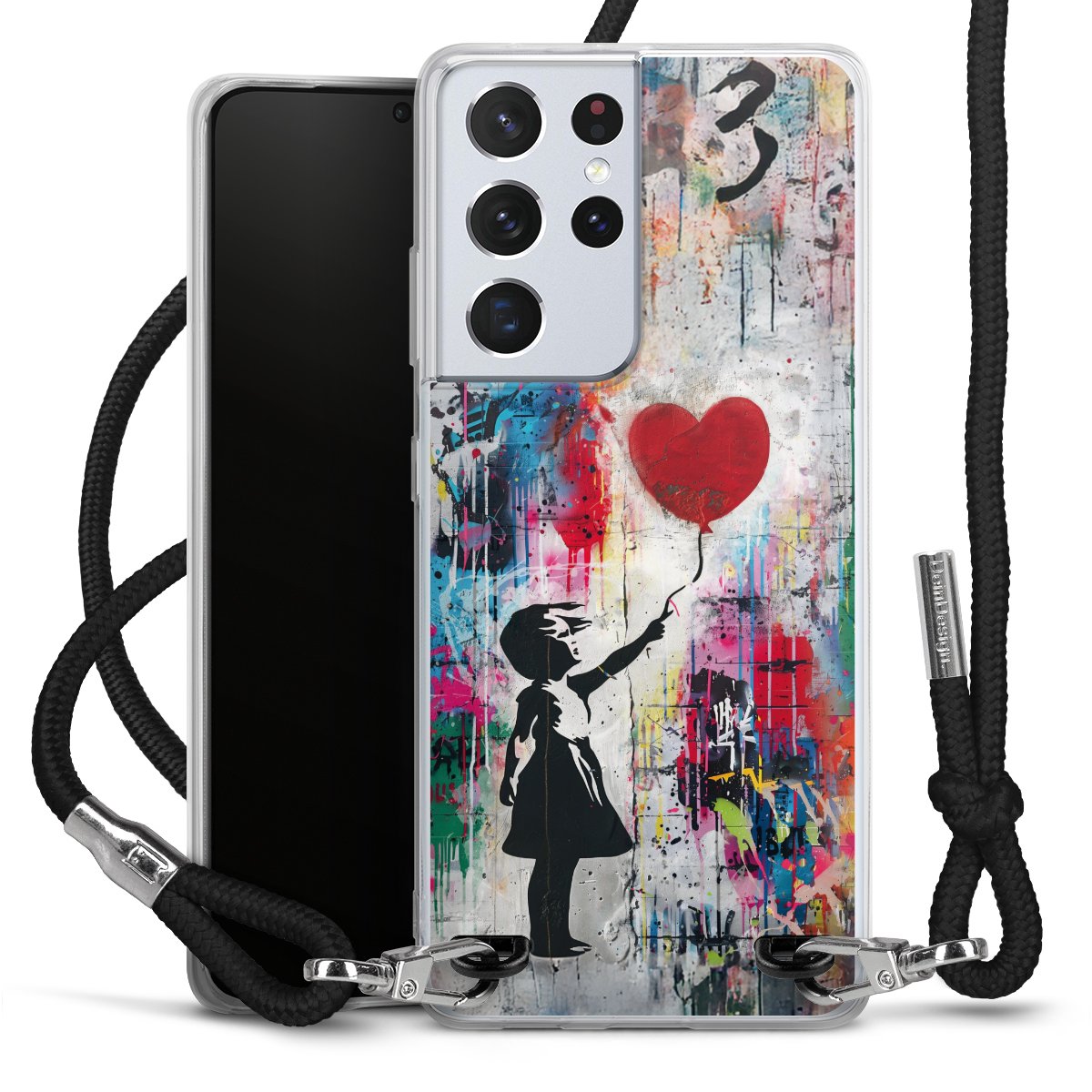 Balloon Girl Colorful