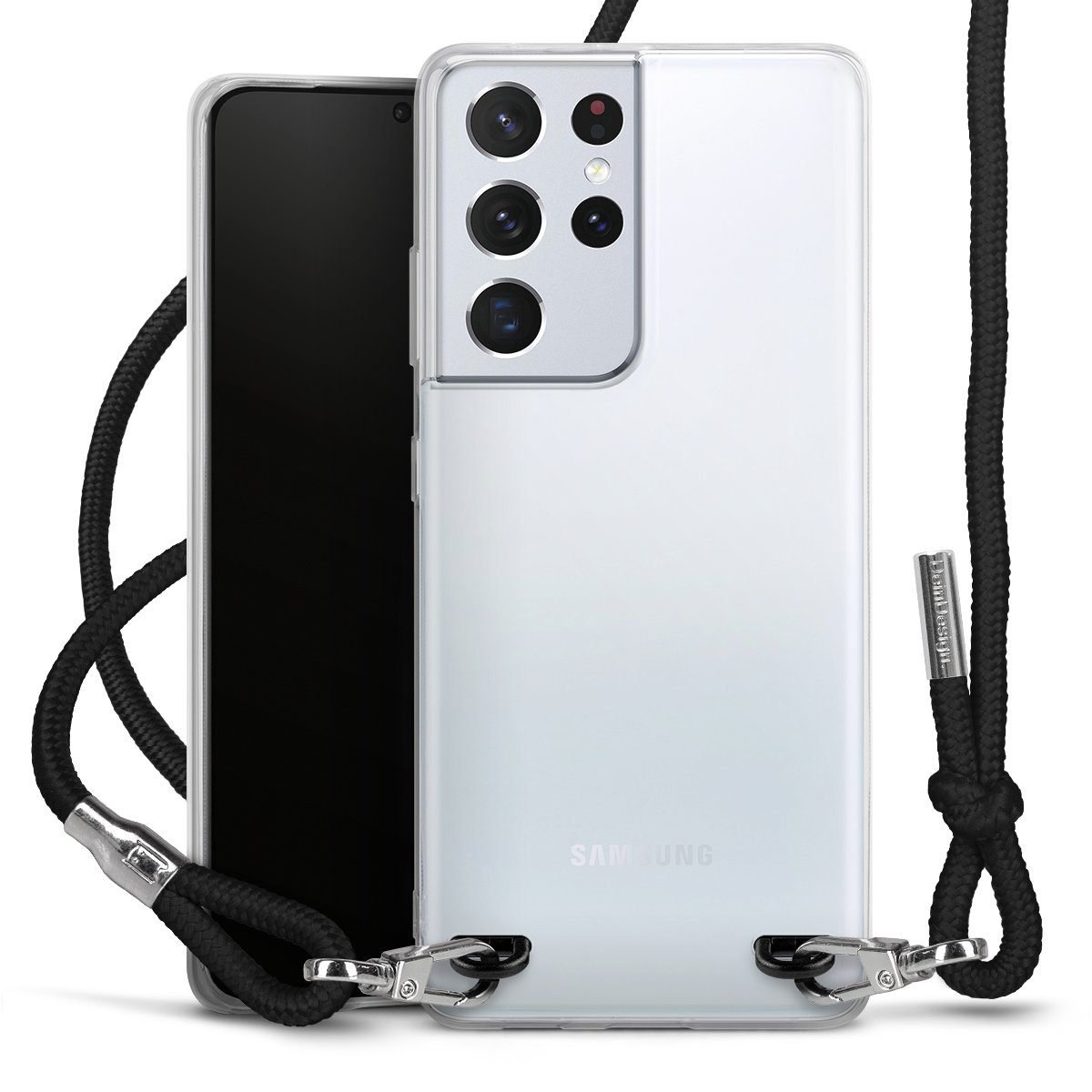 New Carry Case Transparent für Samsung Galaxy S21 Ultra 5G