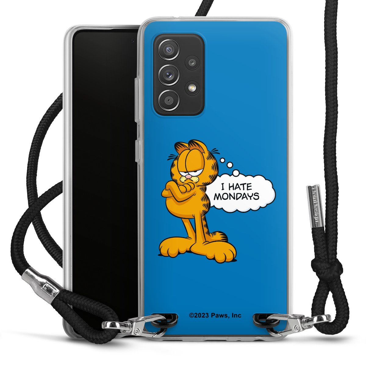 Garfield Je déteste les lundis Bleu