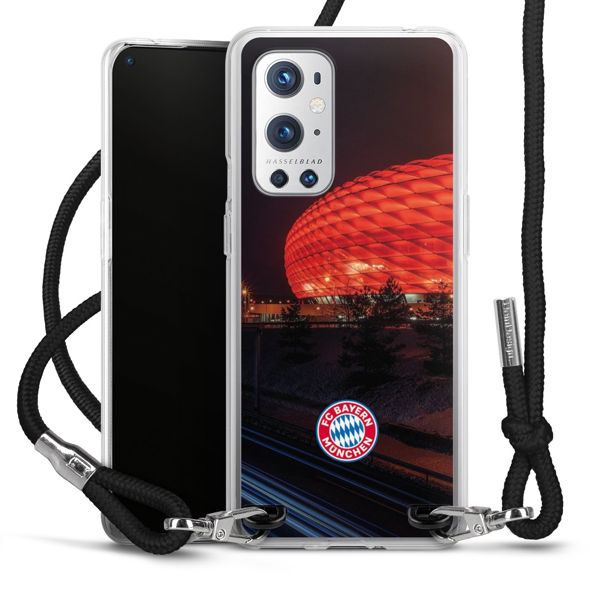 Allianz Arena bei Nacht FCB