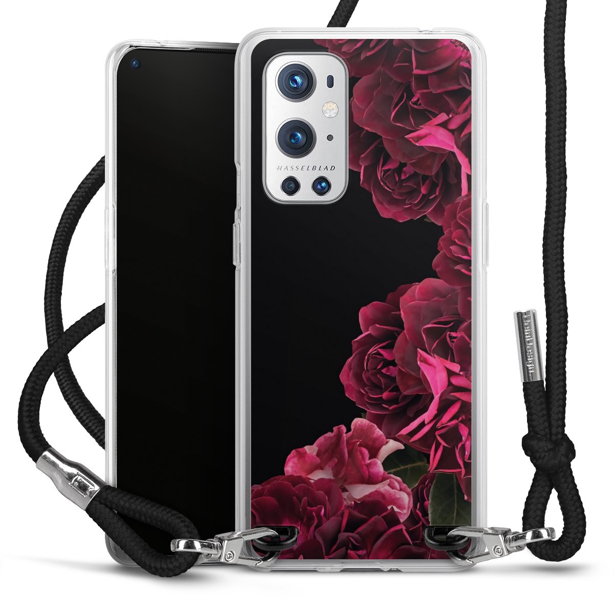 Rose vintage su nero