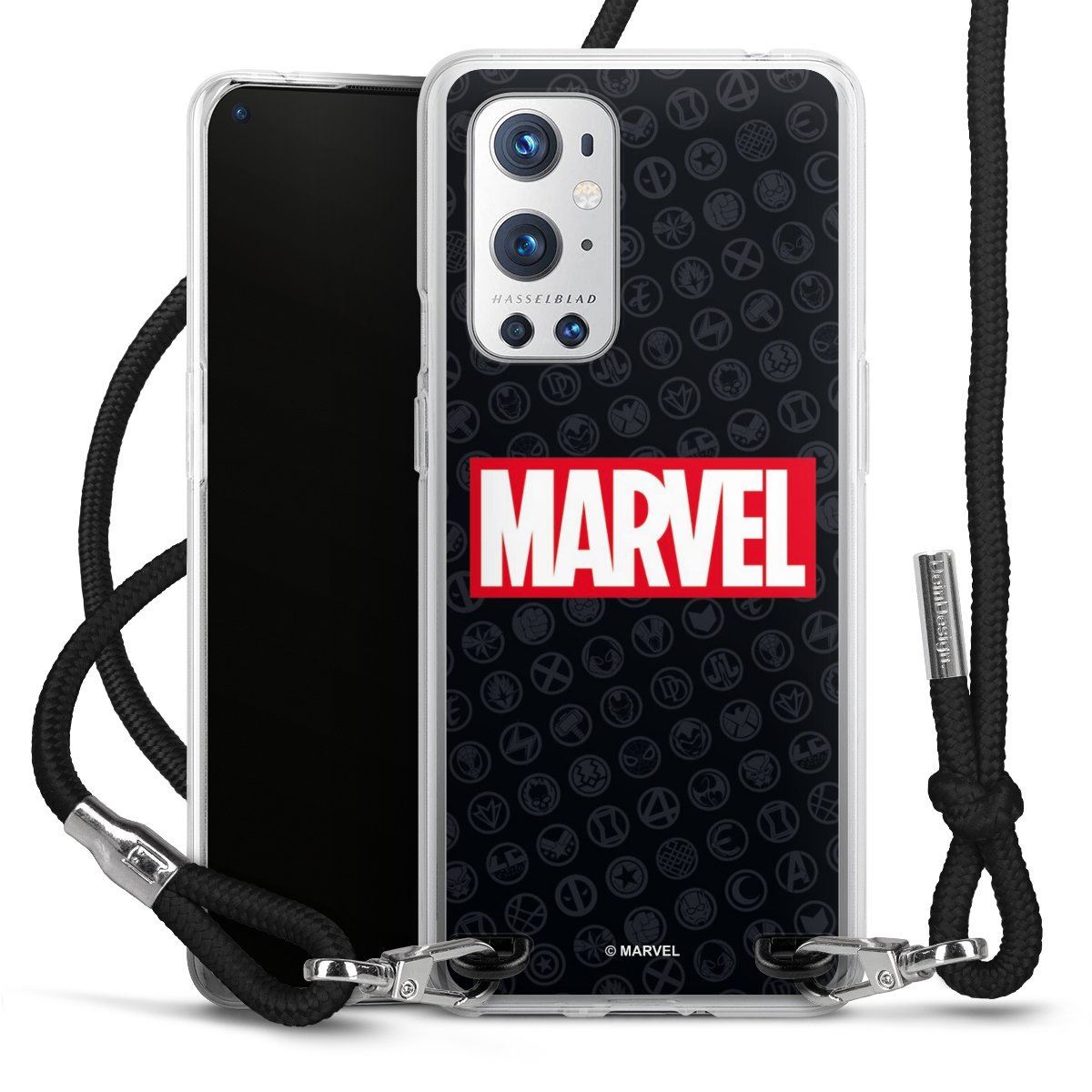 Marvel Logo Black Red 