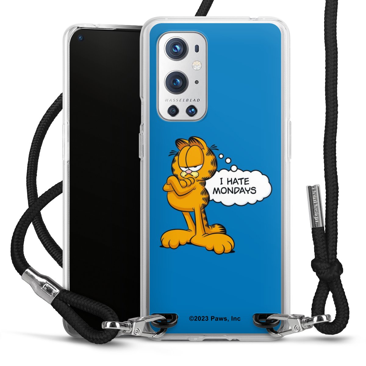 Garfield Je déteste les lundis Bleu