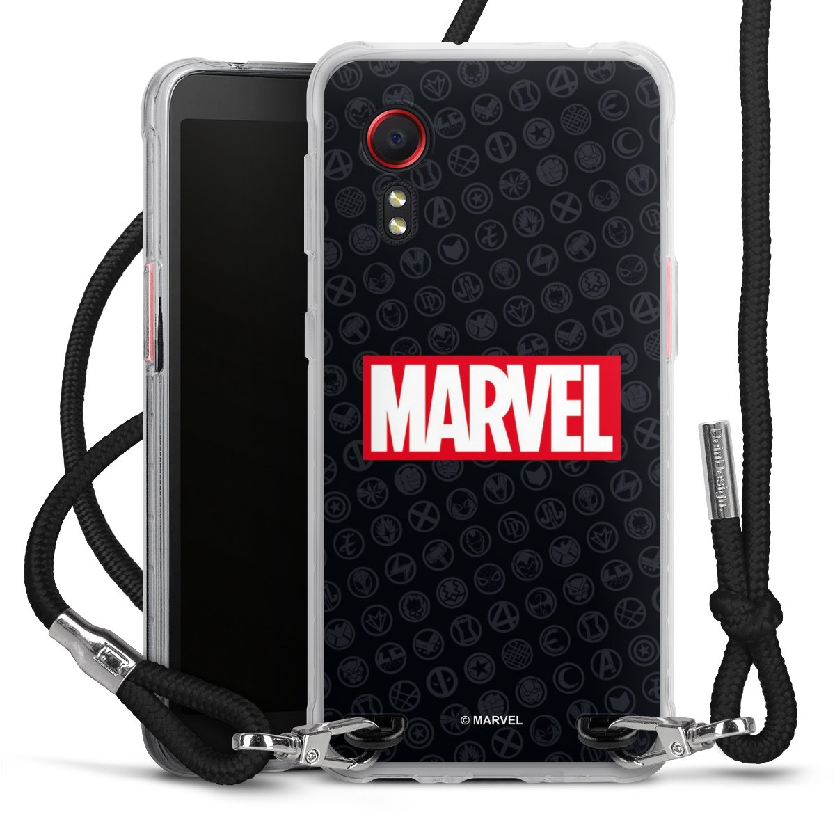 Marvel Logo Zwart Rood
