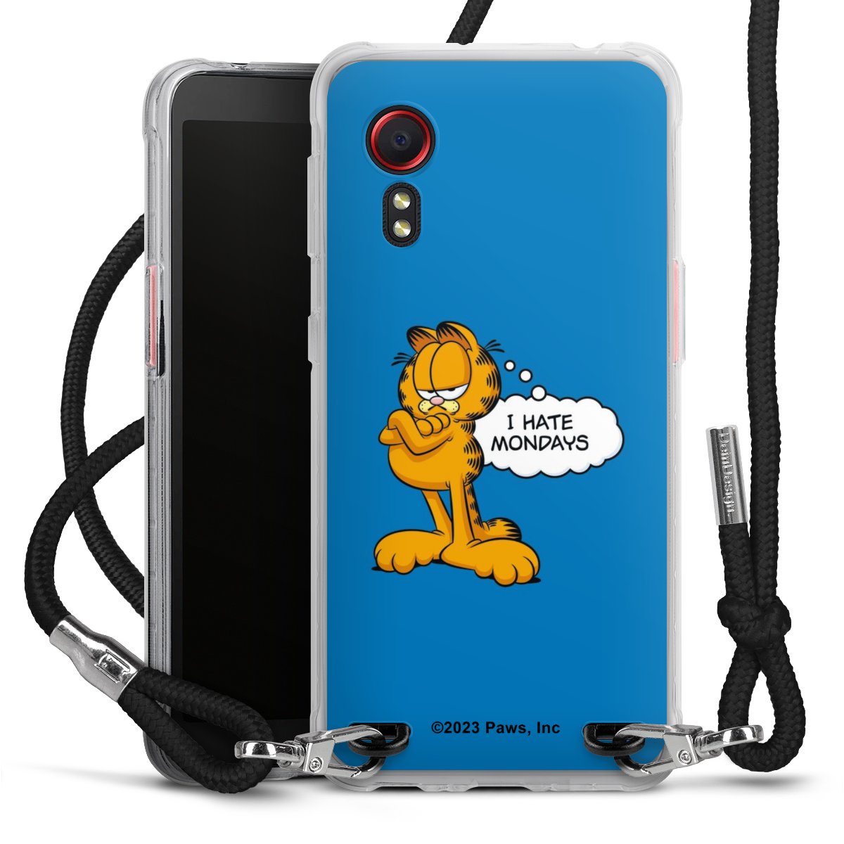 Garfield Ik haat maandagen blauw