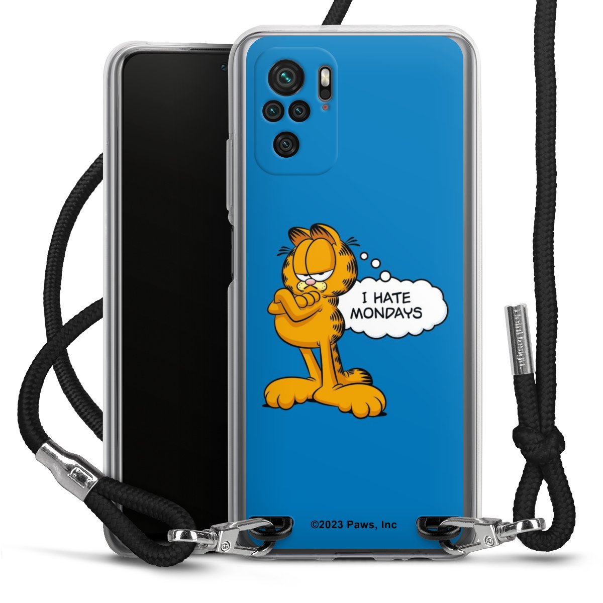 Garfield Je déteste les lundis Bleu