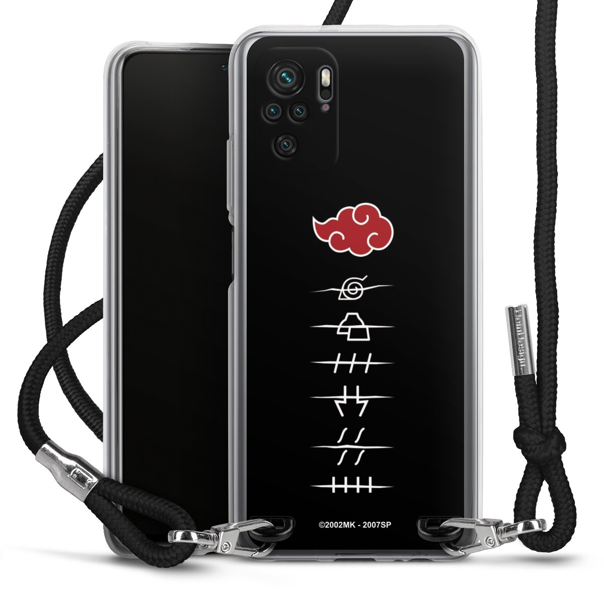 Symboles des membres de l'Akatsuki noirs