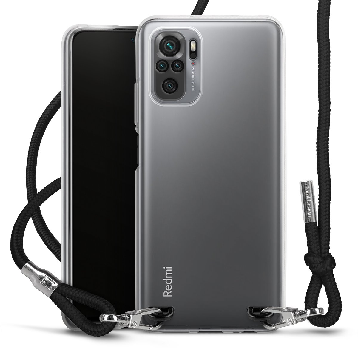 New Carry Case Transparent per Xiaomi Redmi Note 10S