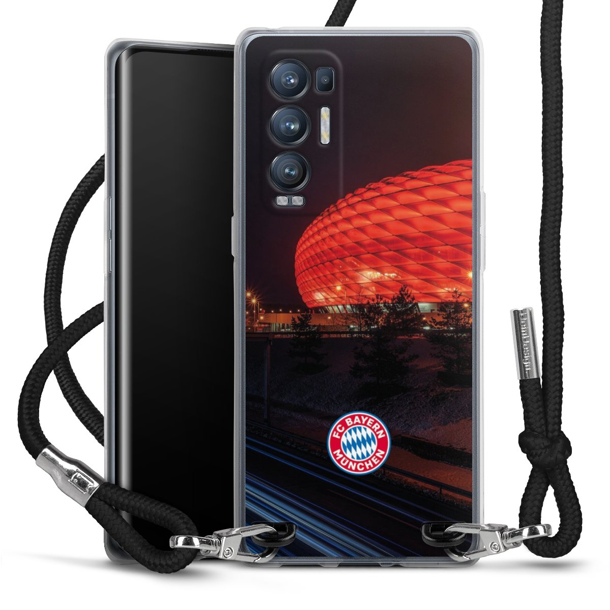 Allianz Arena bei Nacht FCB