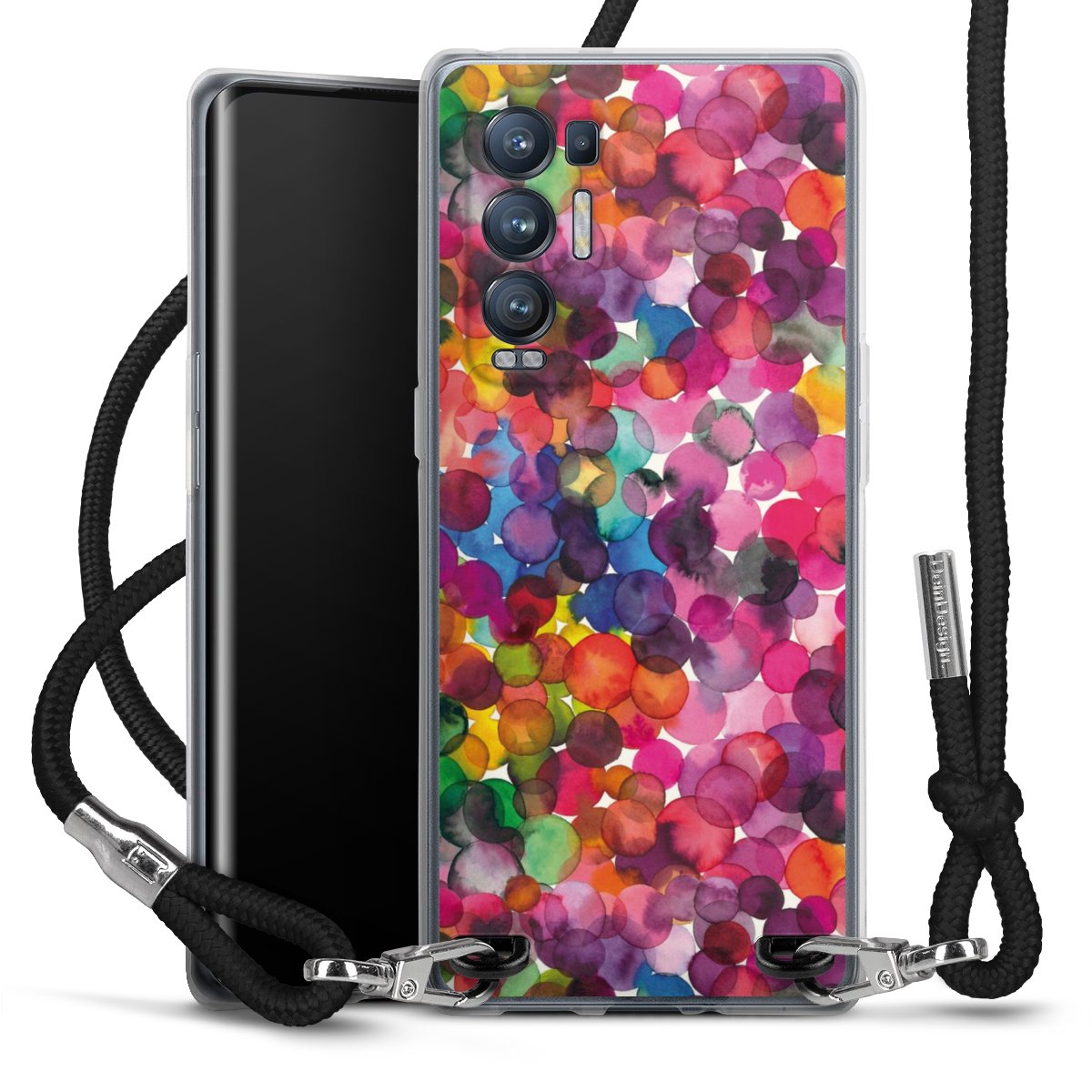 Punti acquerello sovrapposti