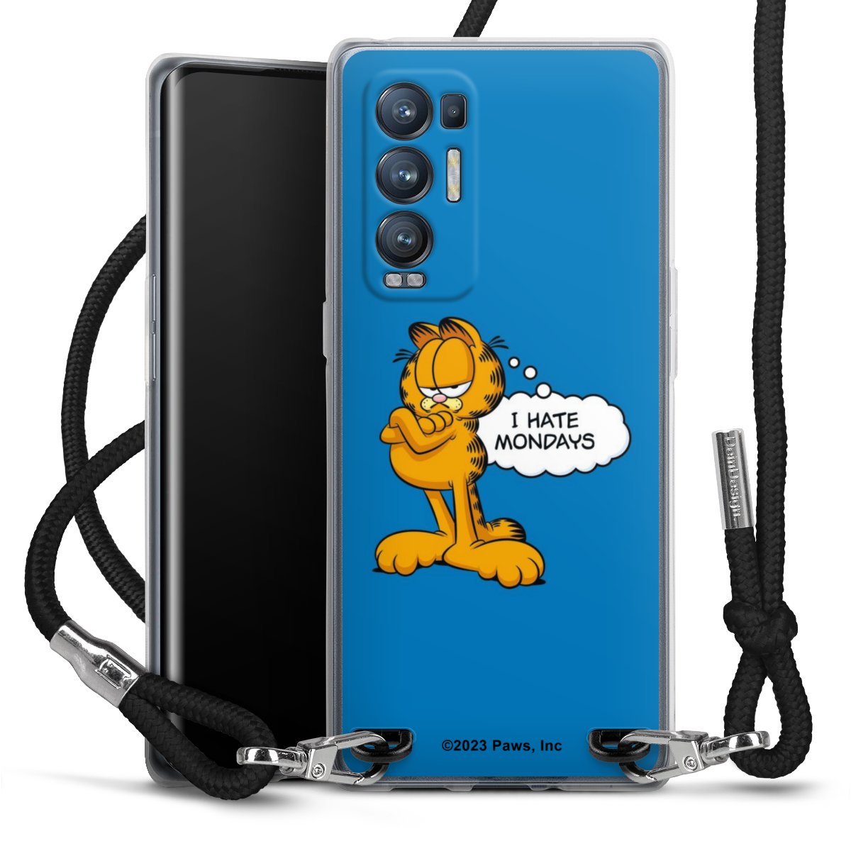 Garfield Je déteste les lundis Bleu
