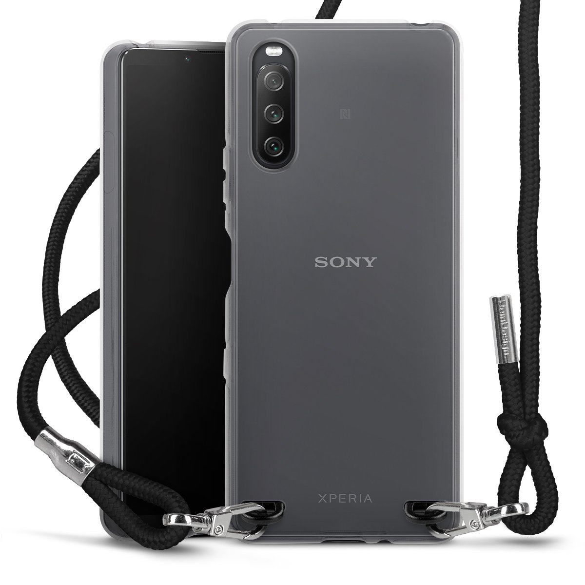 New Carry Case Transparent für Sony Xperia 10 III