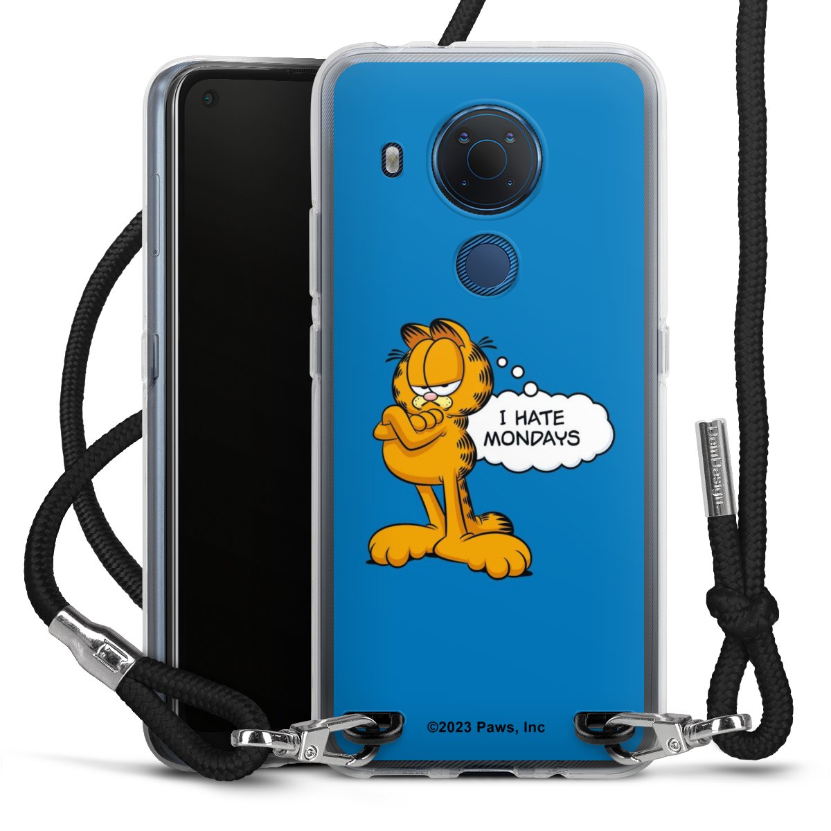 Garfield Je déteste les lundis Bleu