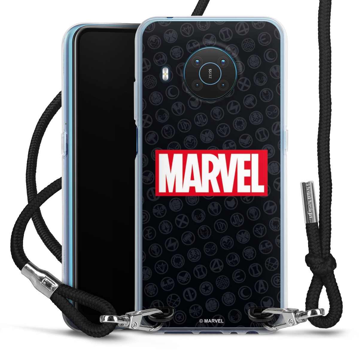 Marvel Logo Noir Rouge