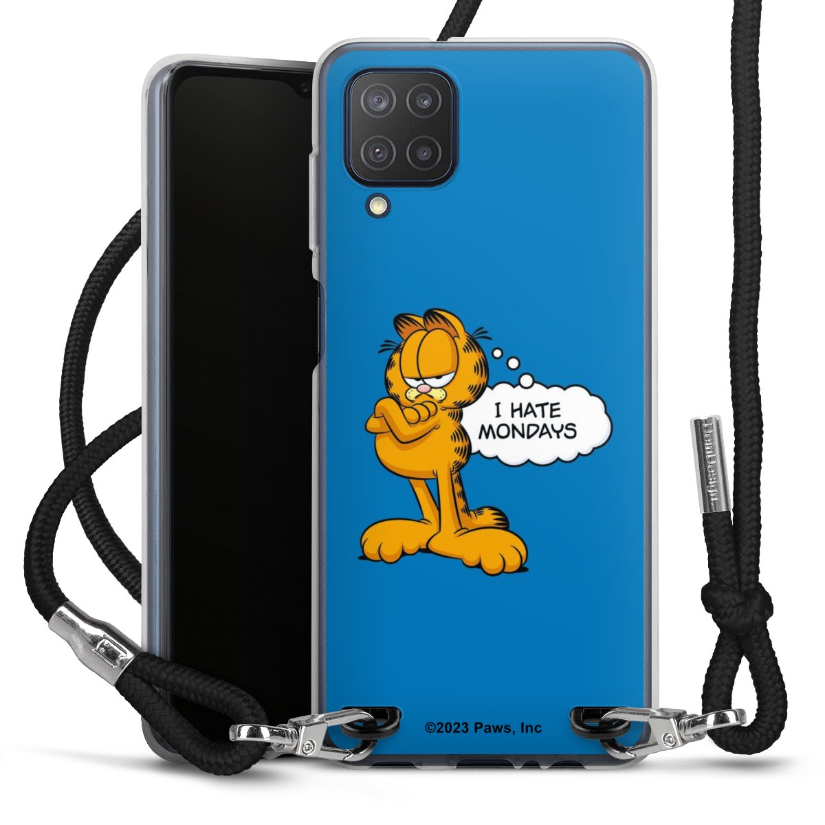 Garfield Ik haat maandagen blauw