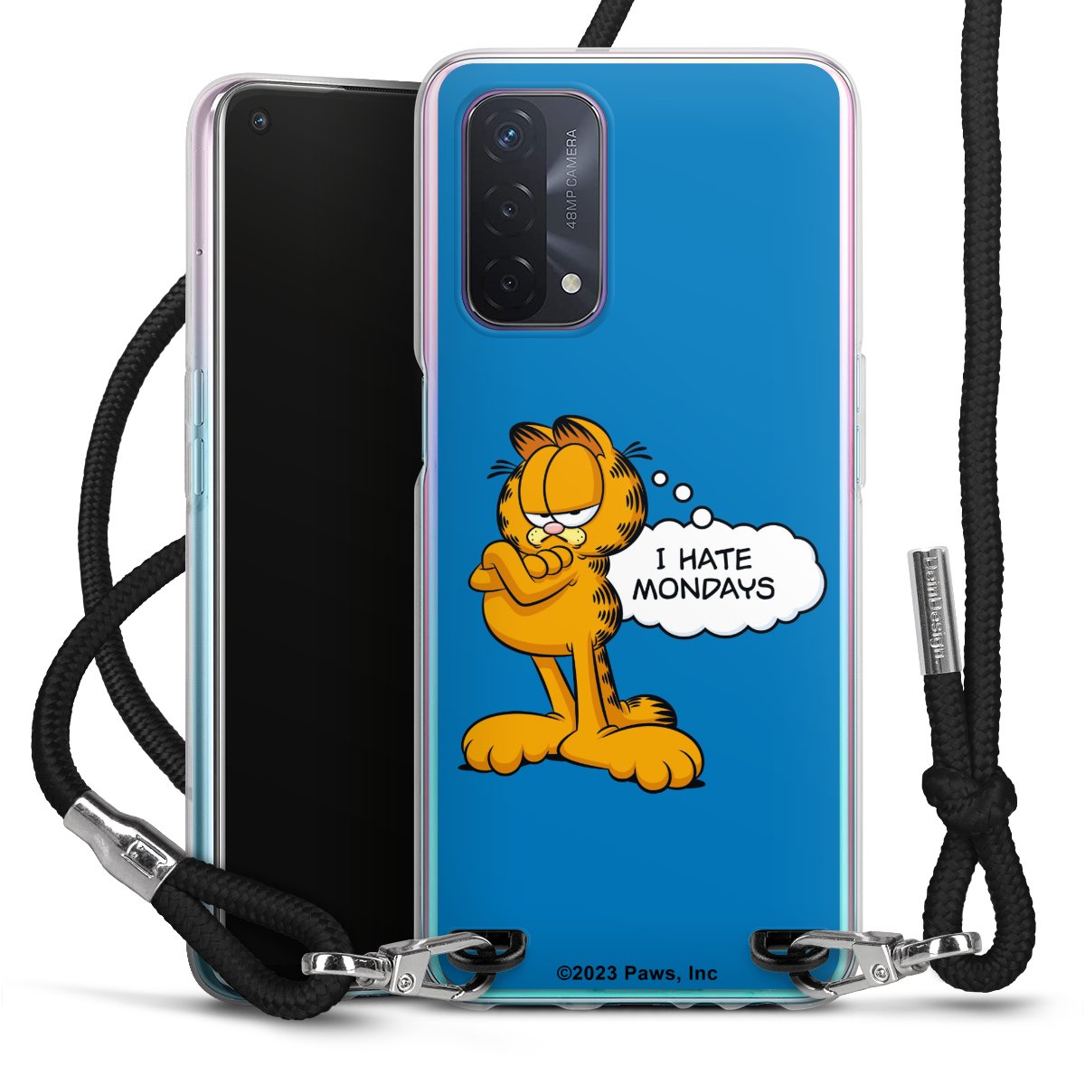 Garfield Je déteste les lundis Bleu