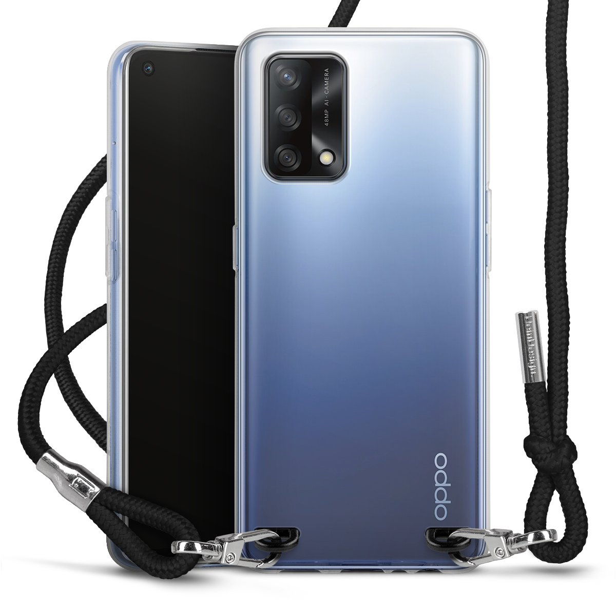 New Carry Case Transparent voor Oppo A74