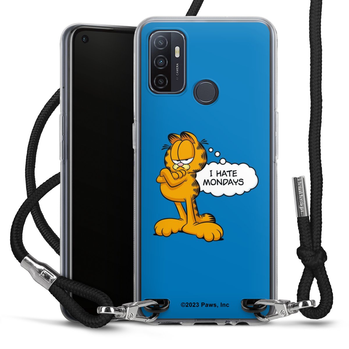 Garfield Je déteste les lundis Bleu