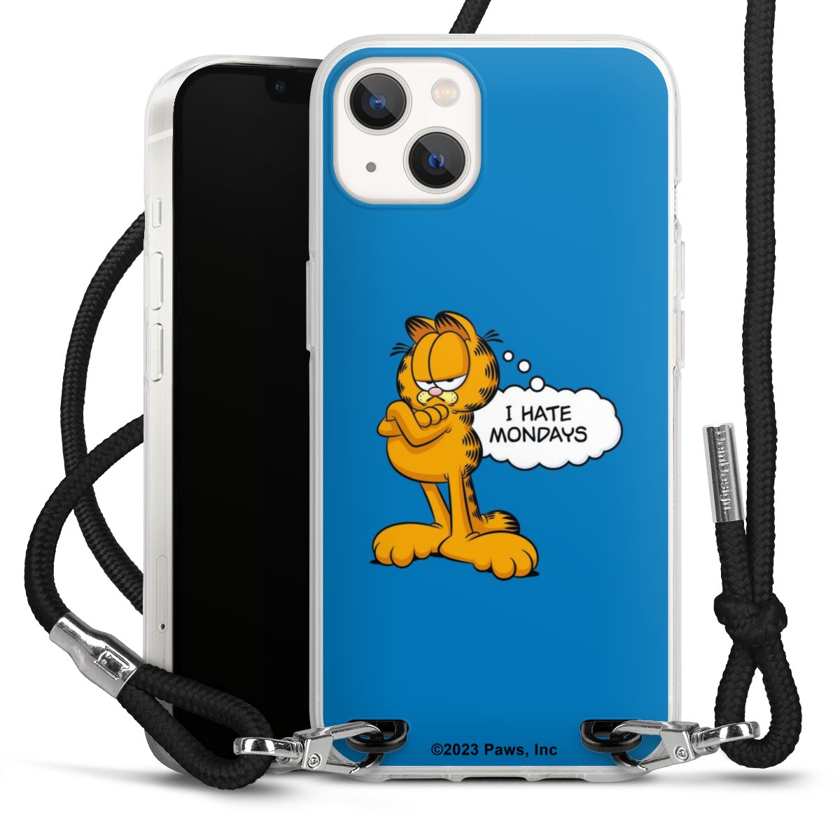 Garfield Je déteste les lundis Bleu