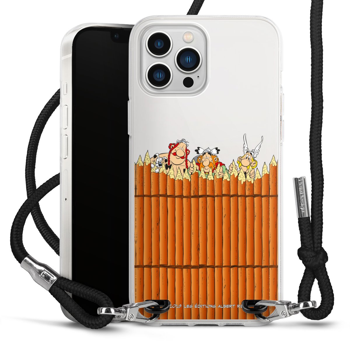 Gaulois Derrière Palissade Transparent