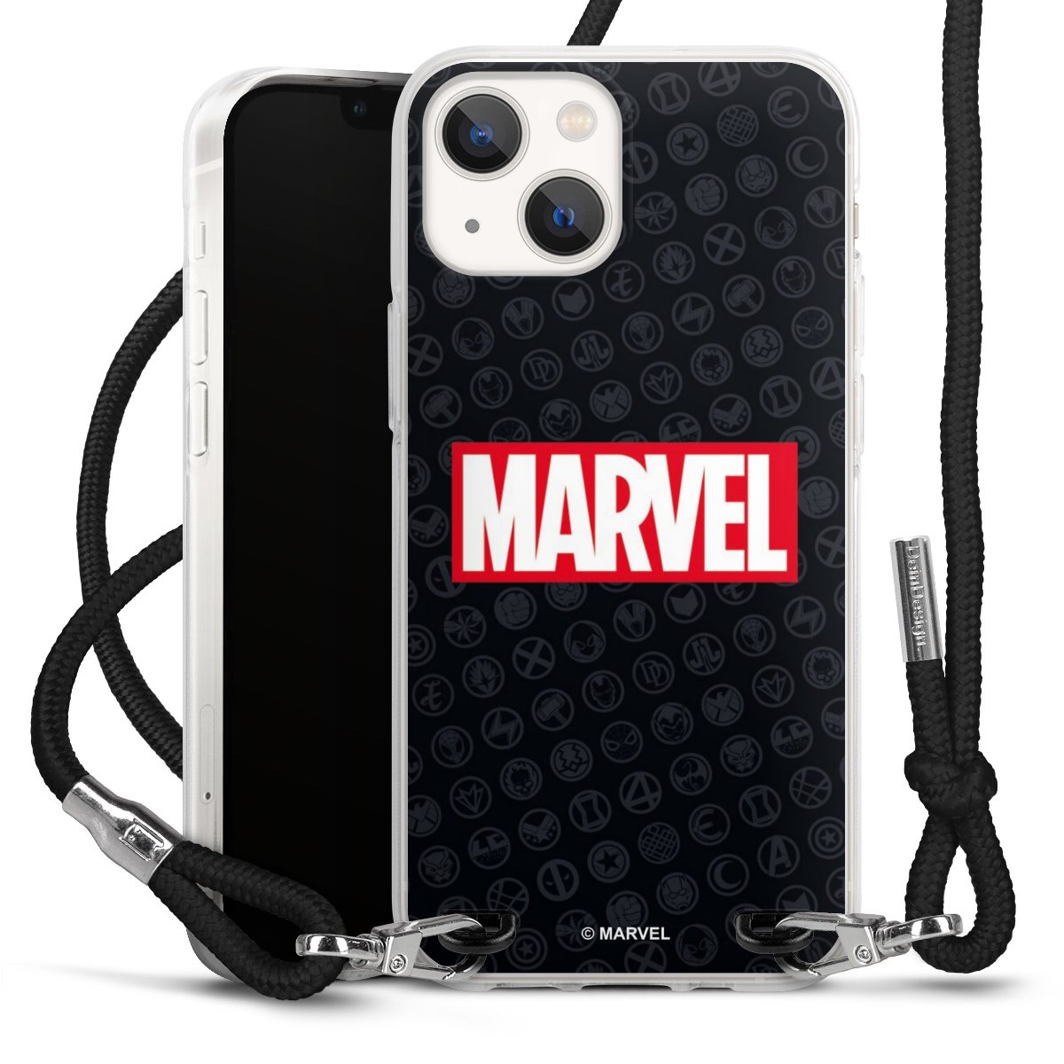 Marvel Logo Black Red 