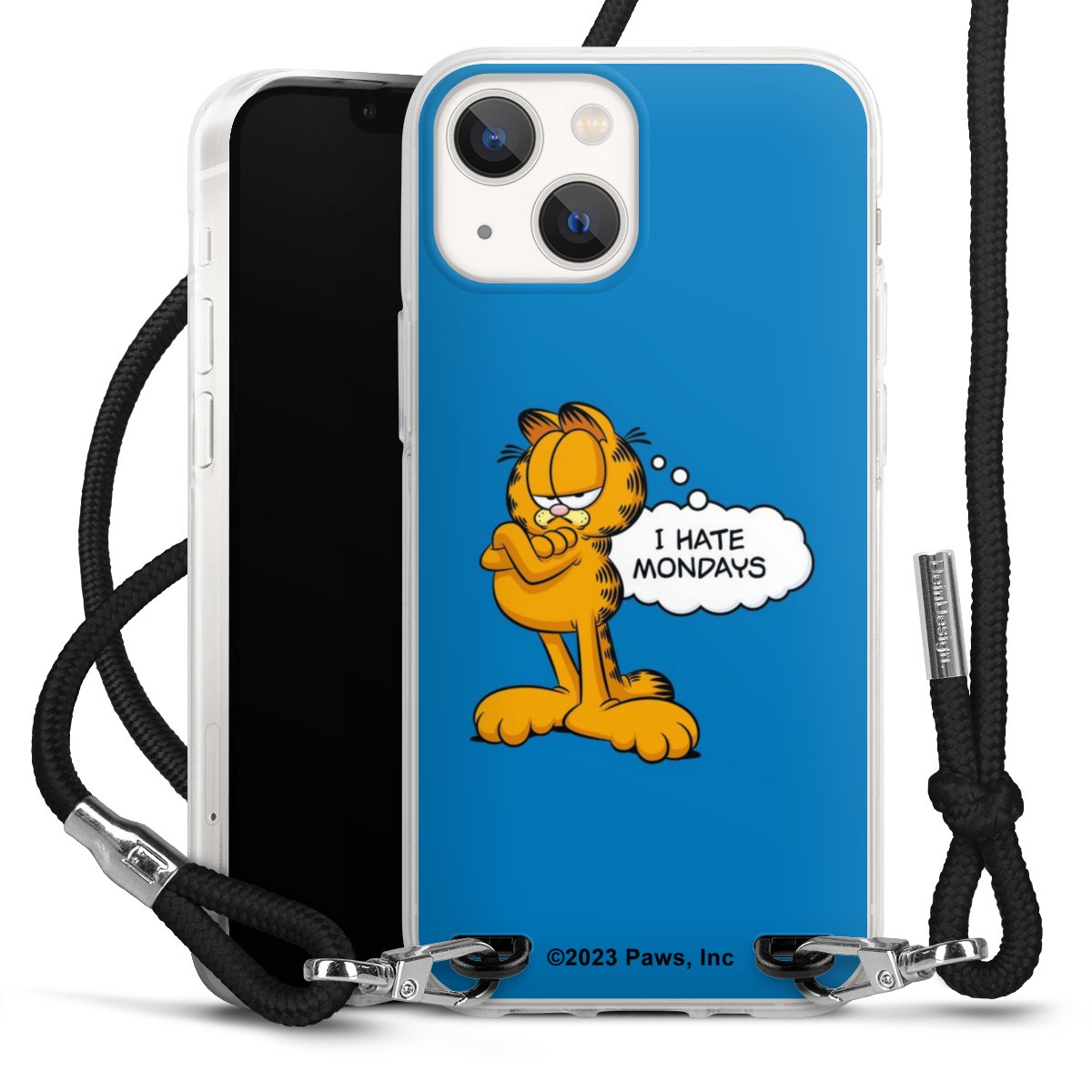 Garfield Je déteste les lundis Bleu