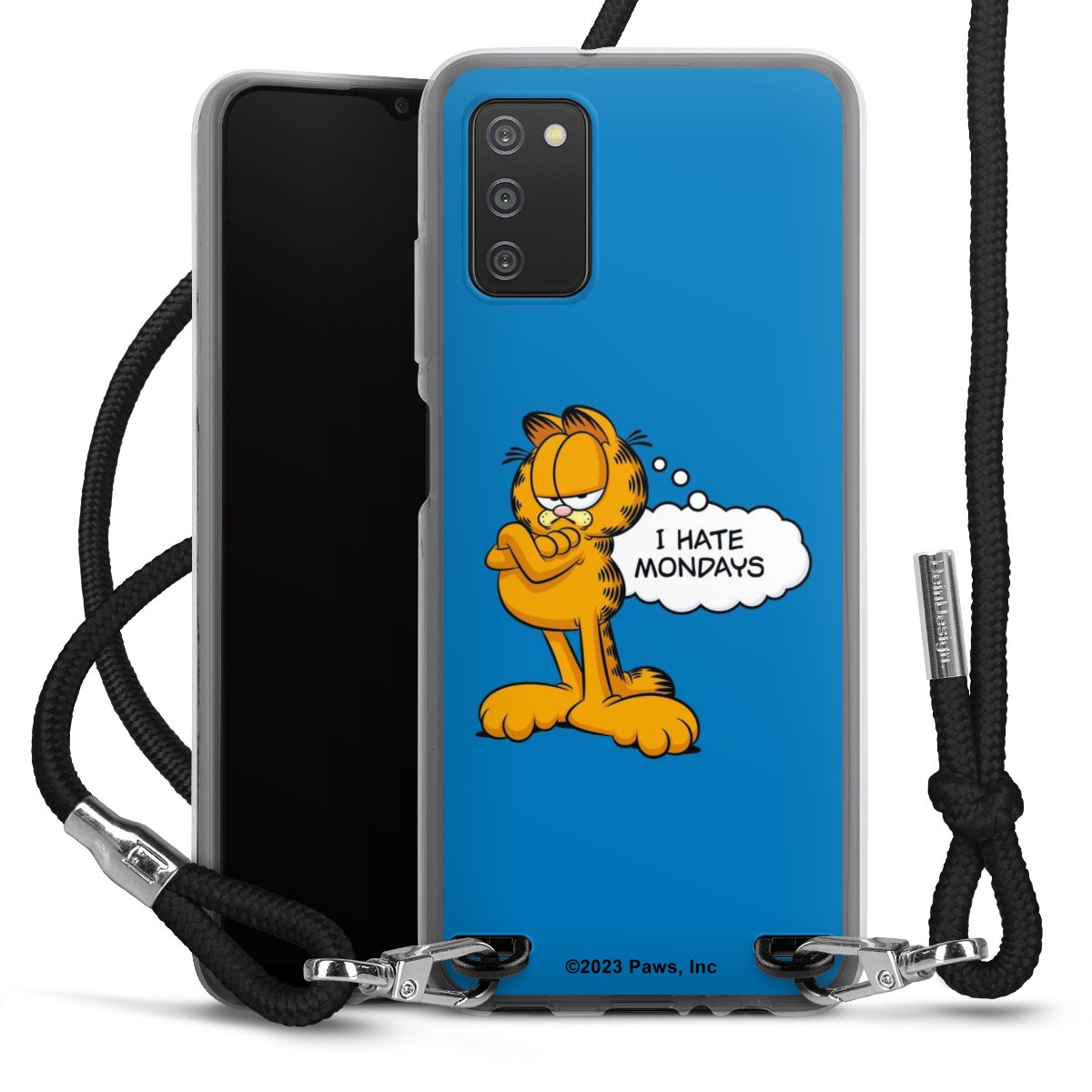 Garfield Ik haat maandagen blauw