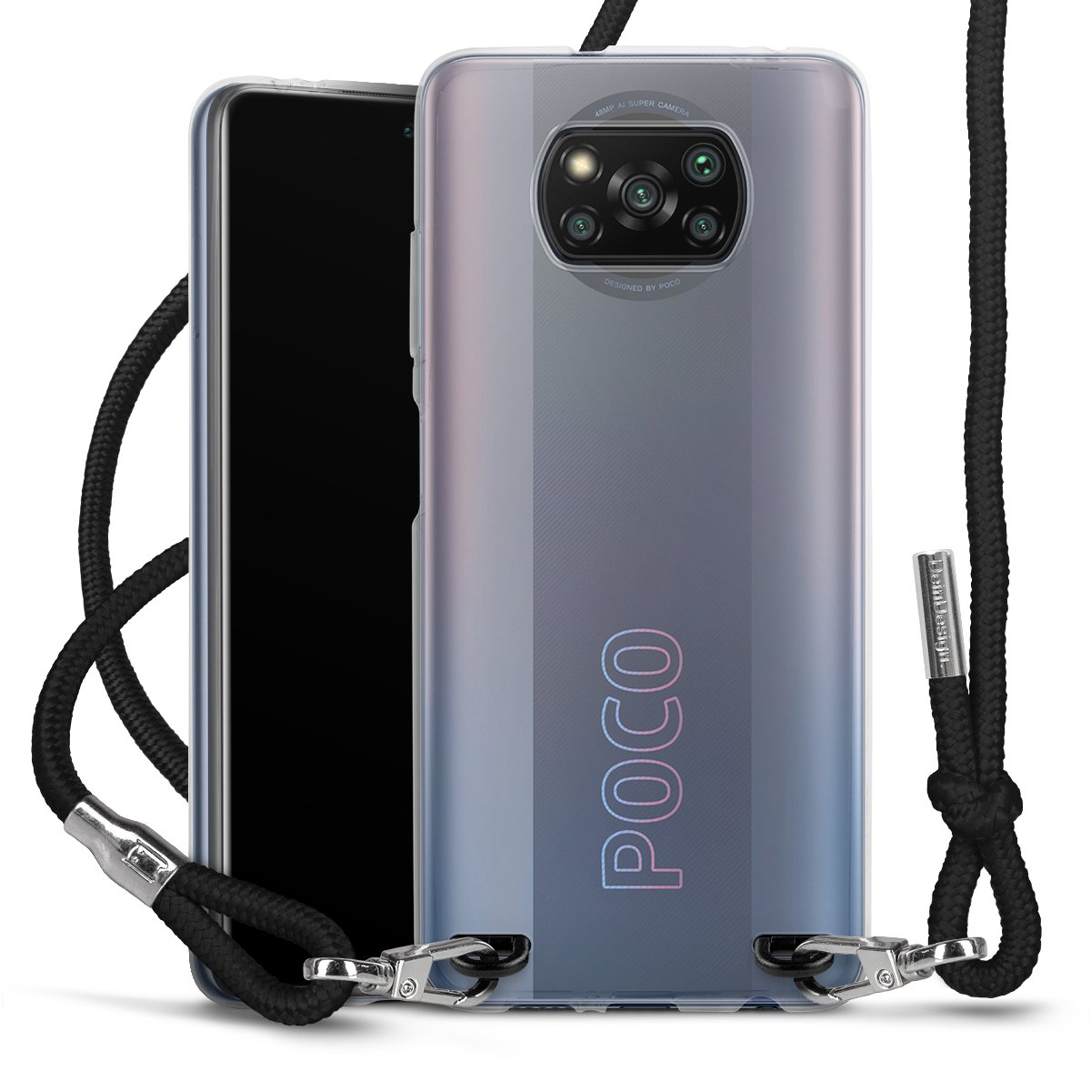 New Carry Case Transparent für Xiaomi Poco X3 nfc